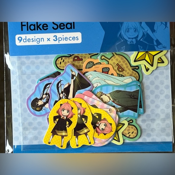 Spy x Family Flake Stickers Seals Pack Japan Exclusive Officially Licensed Anime - Picture 4 of 6